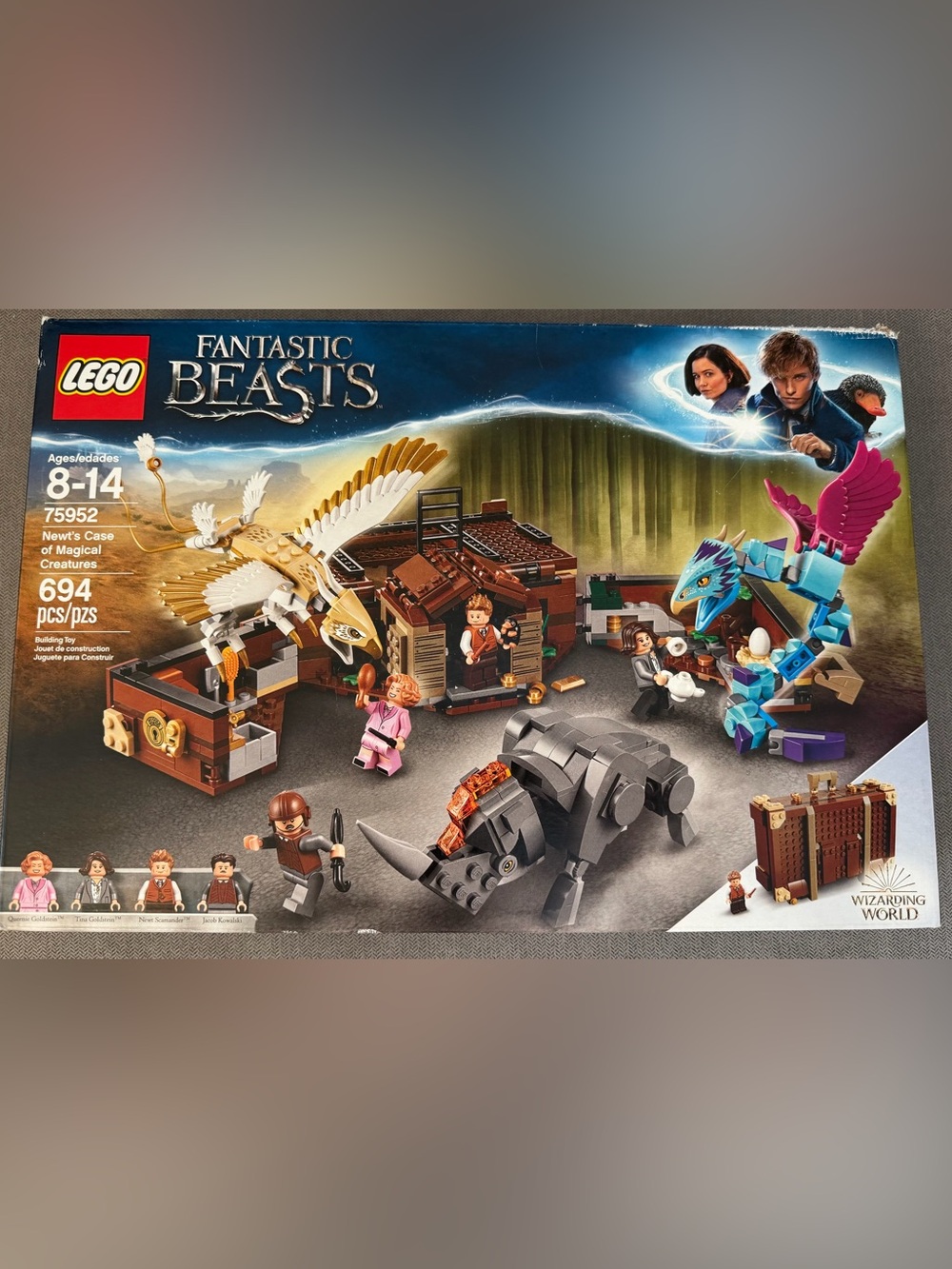 Brand NEW LEGO Harry Potter Fantastic Beasts Newt's Case of Magical Creatures Se